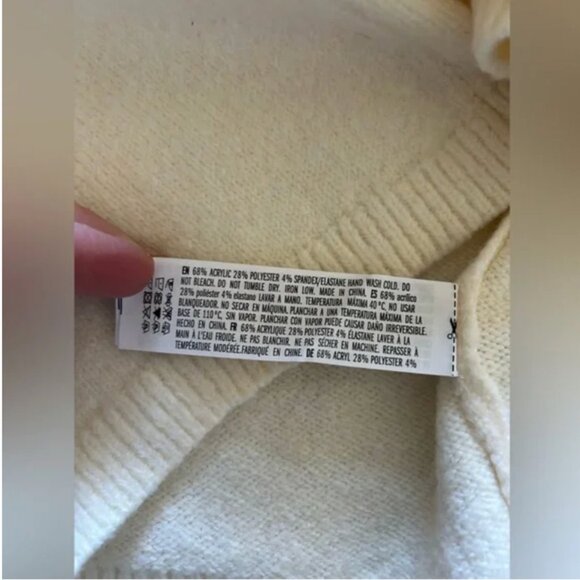 Anthropologie English Factory NWT short sleeve sweater top size XS - Picture 9 of 9